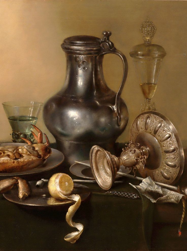 fotografía final después de la restauración de tabla, limpieza de barniz